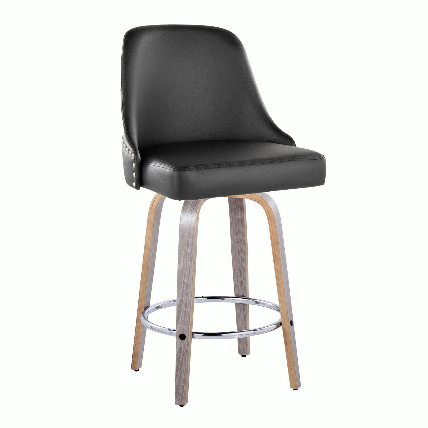 Majestic Office Furniture Marcel 26" Fixed-Height Counter Stool - Set of 2