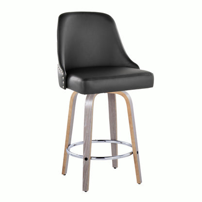 Majestic Office Furniture Marcel 26" Fixed-Height Counter Stool - Set of 2