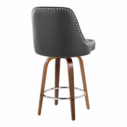 Majestic Office Furniture Marcel 26" Fixed-Height Counter Stool - Set of 2
