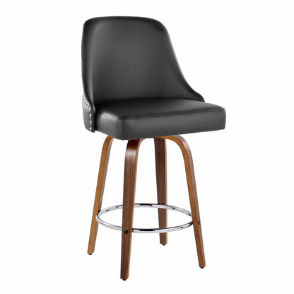 Majestic Office Furniture Marcel 26" Fixed-Height Counter Stool - Set of 2