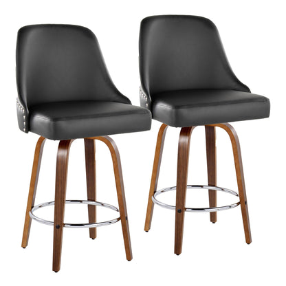 Majestic Office Furniture Marcel 26" Fixed-Height Counter Stool - Set of 2