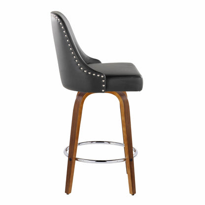 Majestic Office Furniture Marcel 26" Fixed-Height Counter Stool - Set of 2