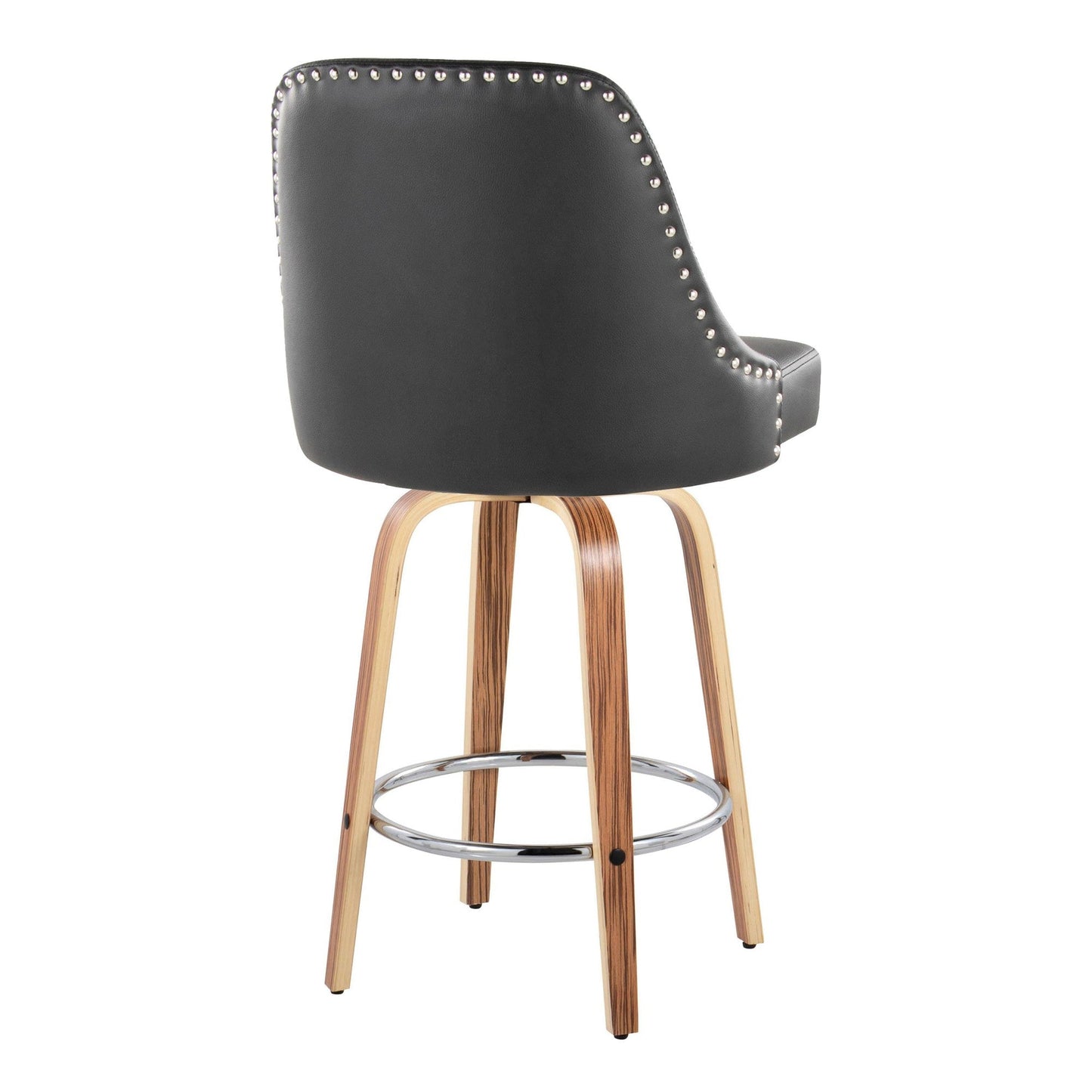 Majestic Office Furniture Marcel 26" Fixed-Height Counter Stool - Set of 2