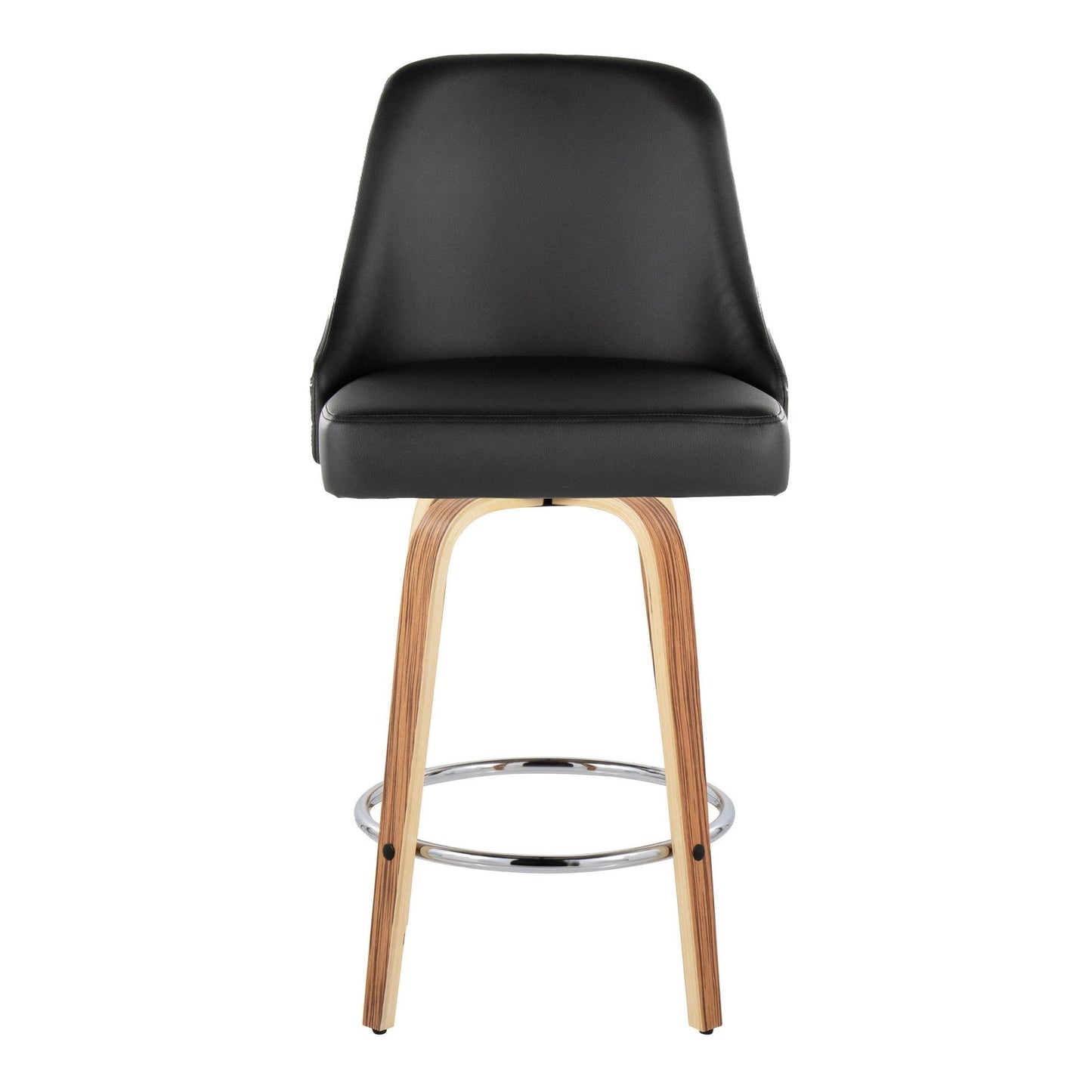 Majestic Office Furniture Marcel 26" Fixed-Height Counter Stool - Set of 2