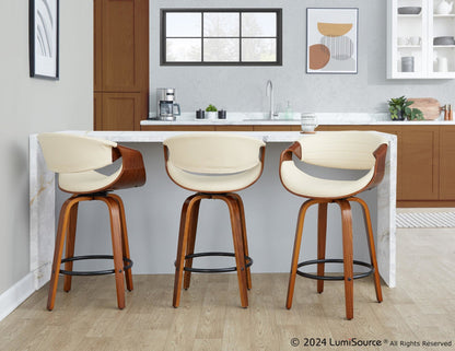 Majestic Office Furniture 26" Fixed-Height Counter Stool - Set of 2