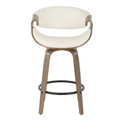 Majestic Office Furniture 26" Fixed-Height Counter Stool - Set of 2