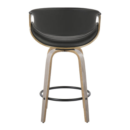 Majestic Office Furniture 26" Fixed-Height Counter Stool - Set of 2