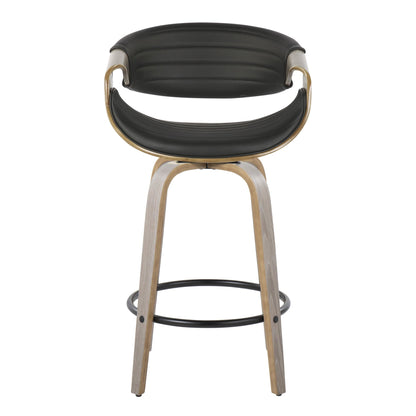 Majestic Office Furniture 26" Fixed-Height Counter Stool - Set of 2