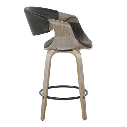 Majestic Office Furniture 26" Fixed-Height Counter Stool - Set of 2