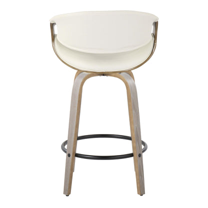 Majestic Office Furniture 26" Fixed-Height Counter Stool - Set of 2
