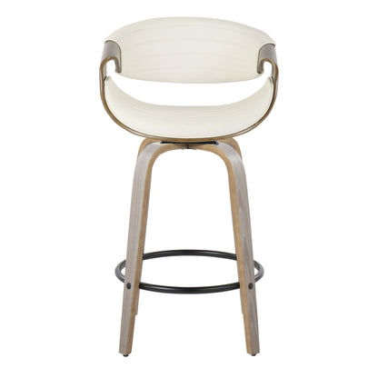 Majestic Office Furniture 26" Fixed-Height Counter Stool - Set of 2
