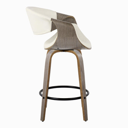 Majestic Office Furniture 26" Fixed-Height Counter Stool - Set of 2