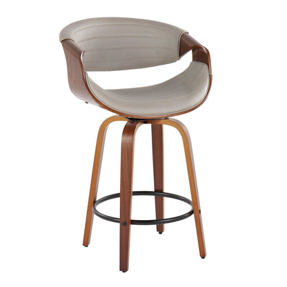 Majestic Office Furniture 26" Fixed-Height Counter Stool - Set of 2