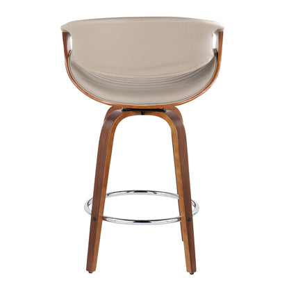 Majestic Office Furniture 26" Fixed-Height Counter Stool - Set of 2