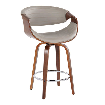 Majestic Office Furniture 26" Fixed-Height Counter Stool - Set of 2