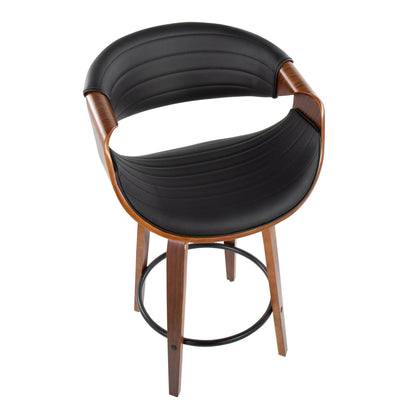 Majestic Office Furniture 26" Fixed-Height Counter Stool - Set of 2