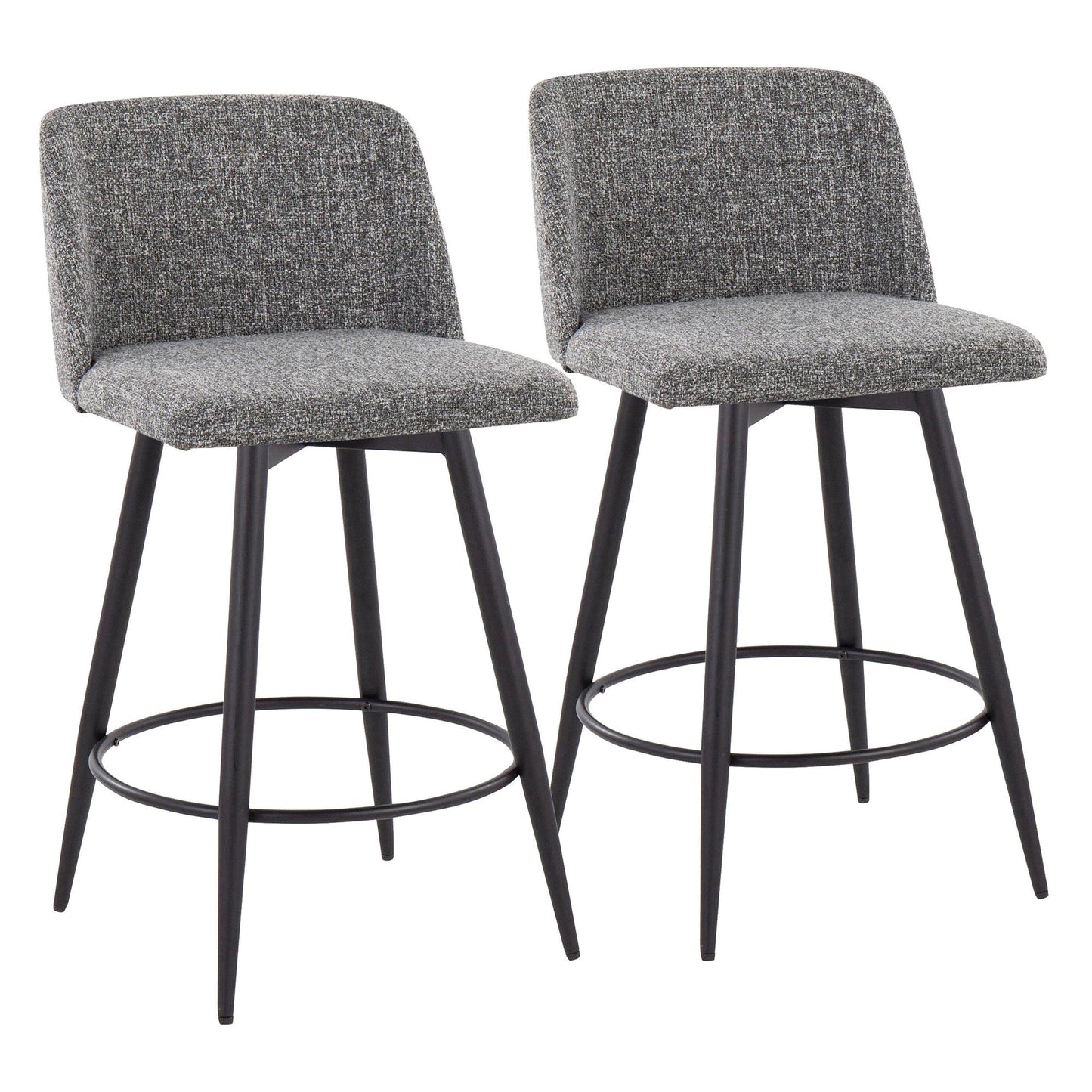 Majestic Office Furniture 26" Fixed-Height Counter Stool - Set of 2
