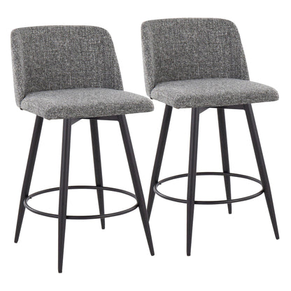 Majestic Office Furniture 26" Fixed-Height Counter Stool - Set of 2
