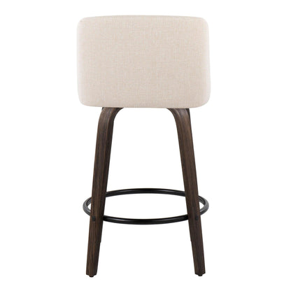Majestic Office Furniture 26" Fixed-Height Counter Stool - Set of 2