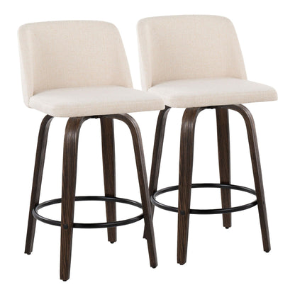 Majestic Office Furniture 26" Fixed-Height Counter Stool - Set of 2