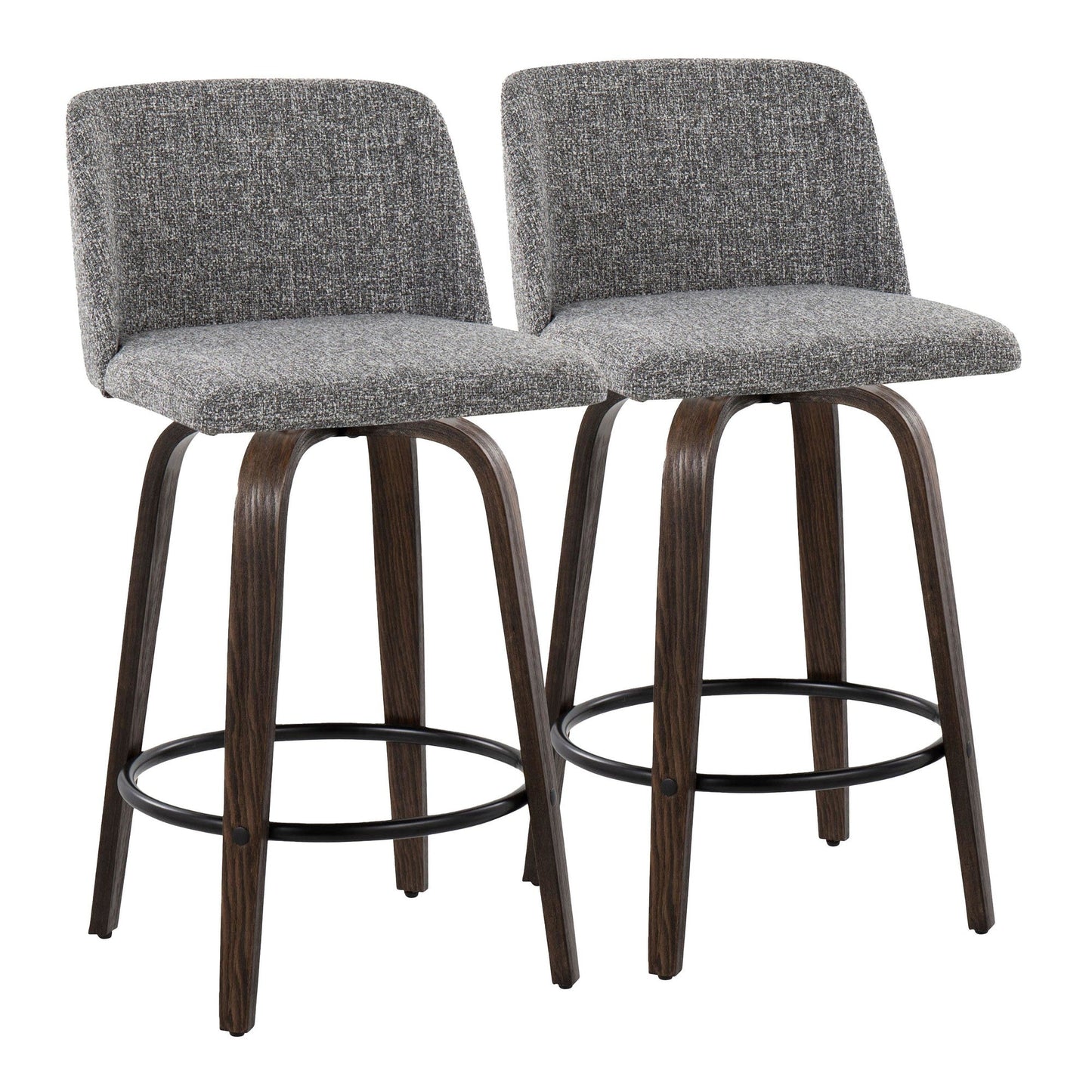 Majestic Office Furniture 26" Fixed-Height Counter Stool - Set of 2