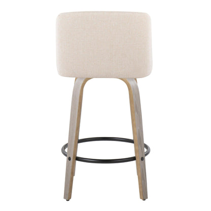 Majestic Office Furniture 26" Fixed-Height Counter Stool - Set of 2