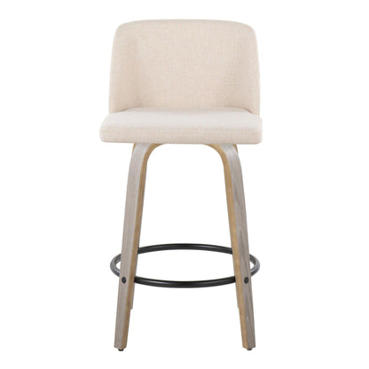 Majestic Office Furniture 26" Fixed-Height Counter Stool - Set of 2