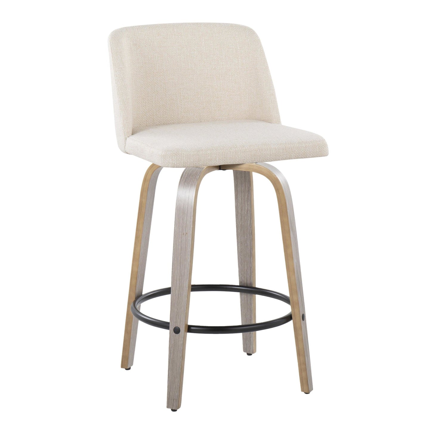 Majestic Office Furniture 26" Fixed-Height Counter Stool - Set of 2