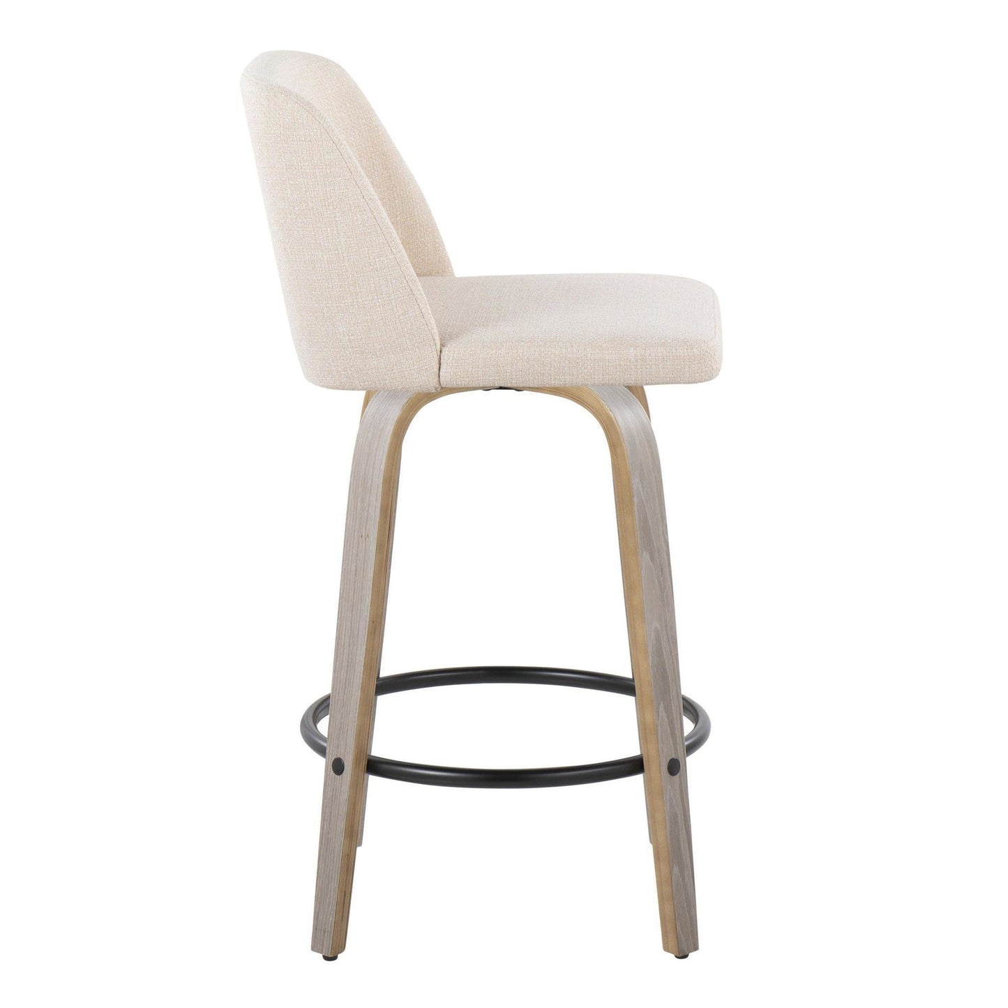 Majestic Office Furniture 26" Fixed-Height Counter Stool - Set of 2