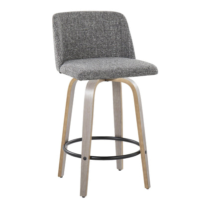 Majestic Office Furniture 26" Fixed-Height Counter Stool - Set of 2