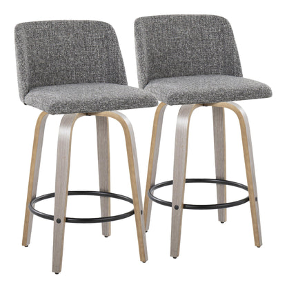 Majestic Office Furniture 26" Fixed-Height Counter Stool - Set of 2