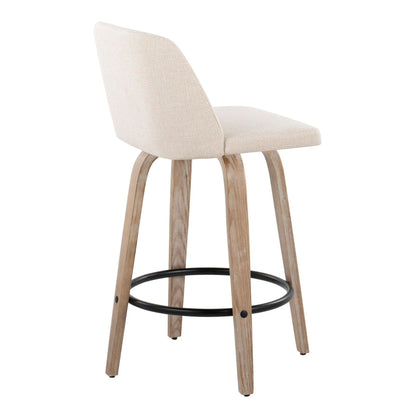 Majestic Office Furniture 26" Fixed-Height Counter Stool - Set of 2