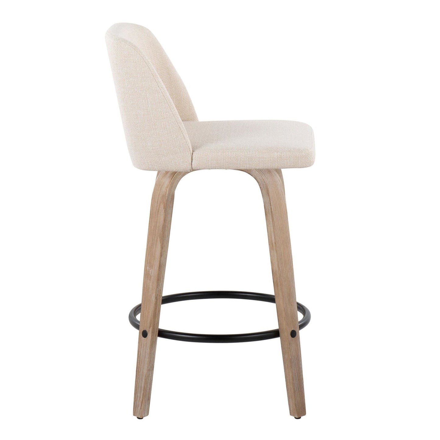 Majestic Office Furniture 26" Fixed-Height Counter Stool - Set of 2