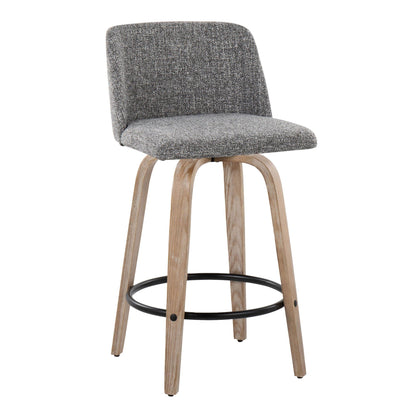 Majestic Office Furniture 26" Fixed-Height Counter Stool - Set of 2