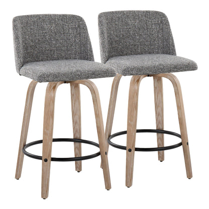 Majestic Office Furniture 26" Fixed-Height Counter Stool - Set of 2