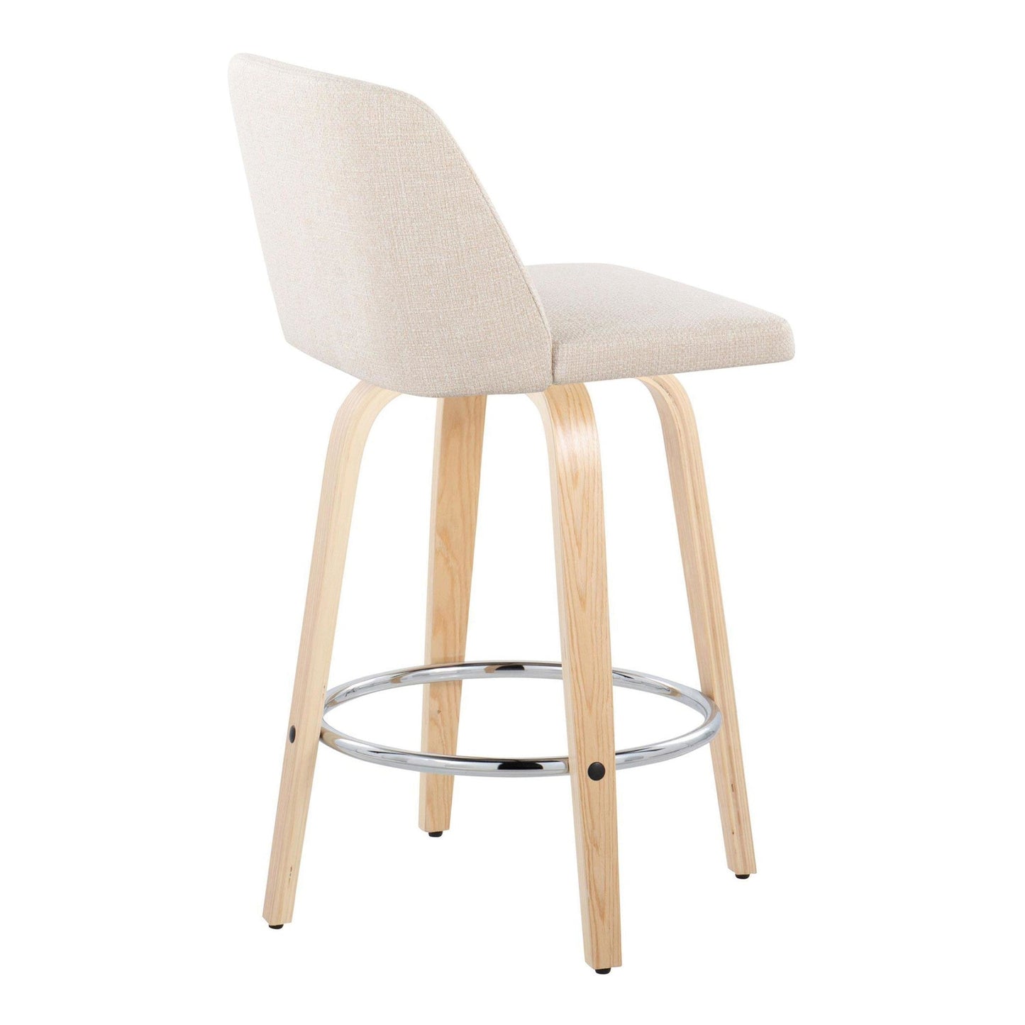 Majestic Office Furniture 26" Fixed-Height Counter Stool - Set of 2