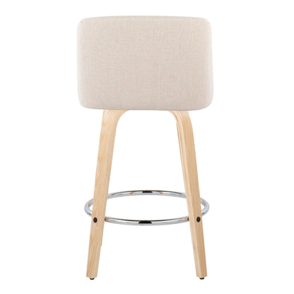 Majestic Office Furniture 26" Fixed-Height Counter Stool - Set of 2