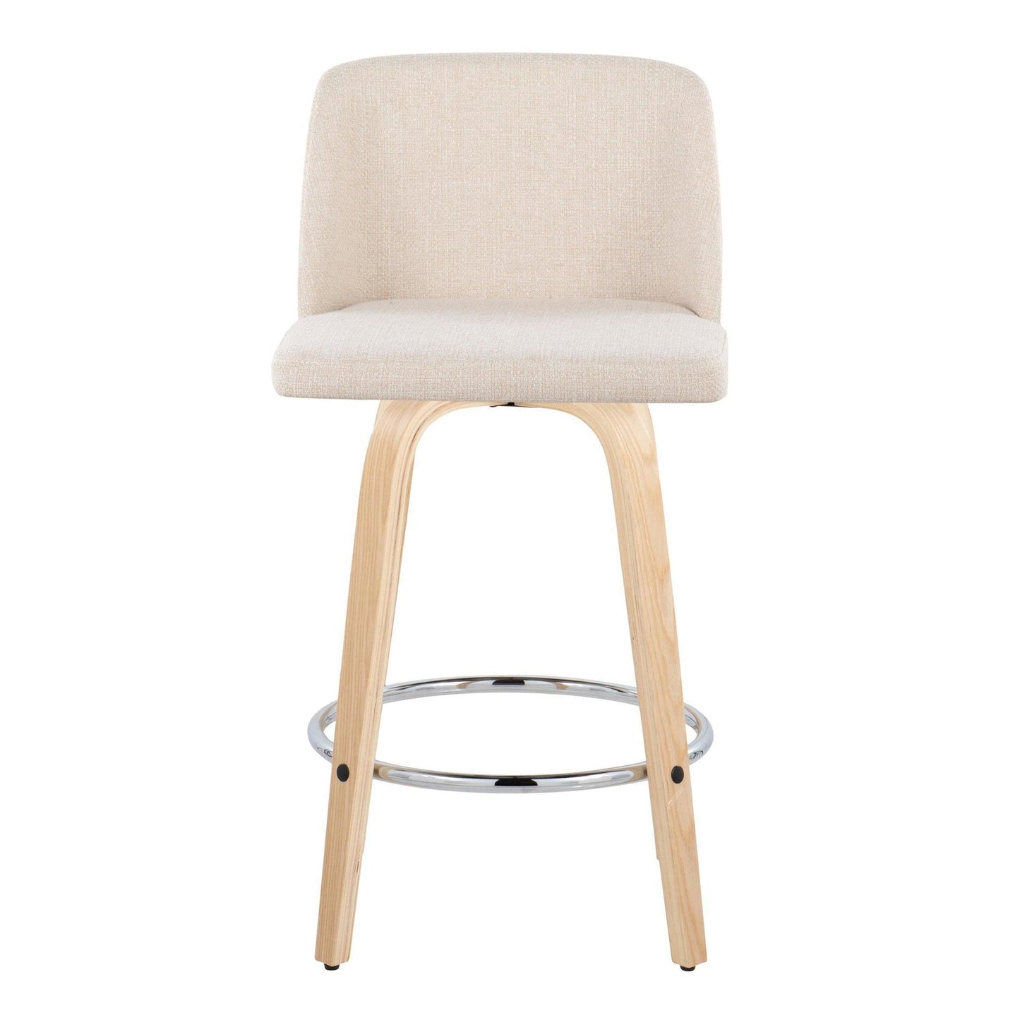 Majestic Office Furniture 26" Fixed-Height Counter Stool - Set of 2