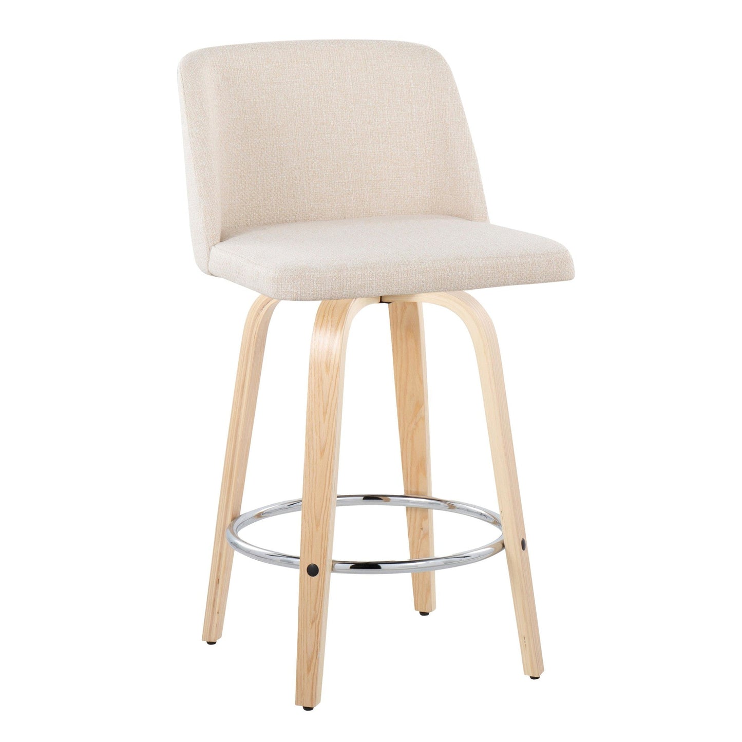 Majestic Office Furniture 26" Fixed-Height Counter Stool - Set of 2