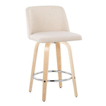 Majestic Office Furniture 26" Fixed-Height Counter Stool - Set of 2