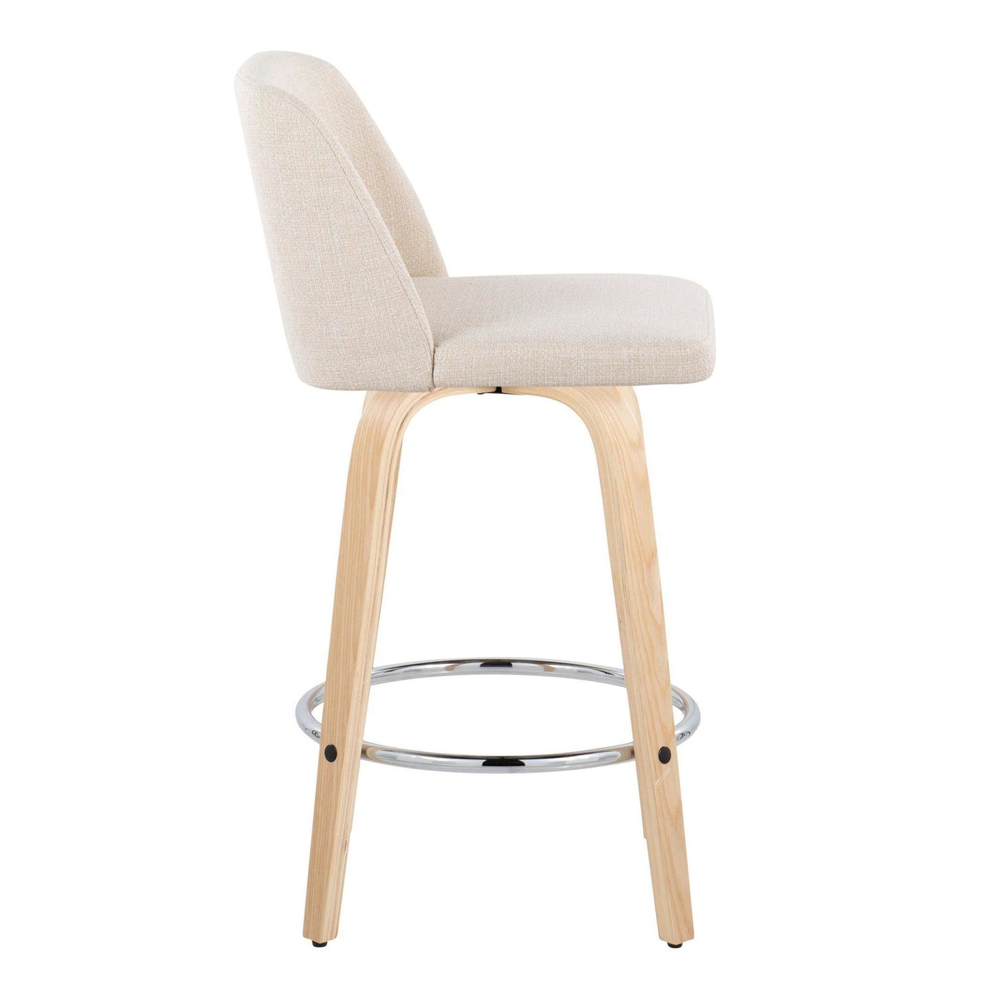 Majestic Office Furniture 26" Fixed-Height Counter Stool - Set of 2