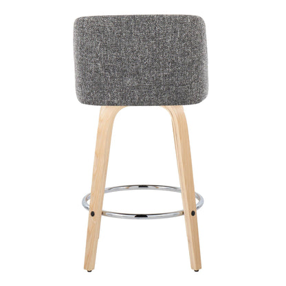 Majestic Office Furniture 26" Fixed-Height Counter Stool - Set of 2