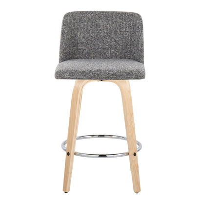 Majestic Office Furniture 26" Fixed-Height Counter Stool - Set of 2