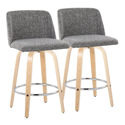 Majestic Office Furniture 26" Fixed-Height Counter Stool - Set of 2