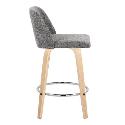 Majestic Office Furniture 26" Fixed-Height Counter Stool - Set of 2