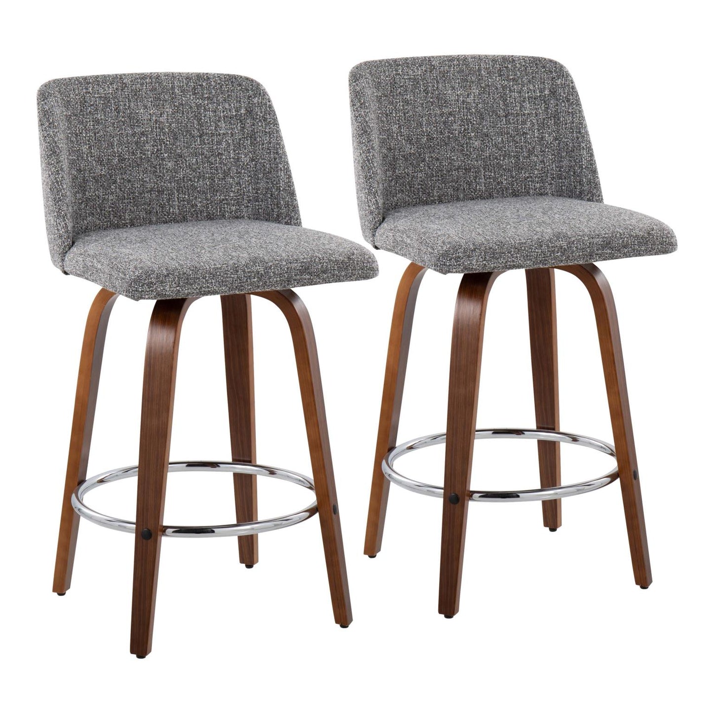 Majestic Office Furniture 26" Fixed-Height Counter Stool - Set of 2