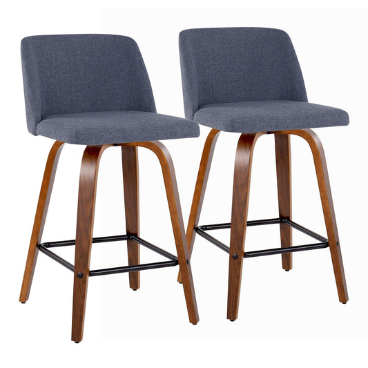 Majestic Office Furniture 26" Fixed-Height Counter Stool - Set of 2