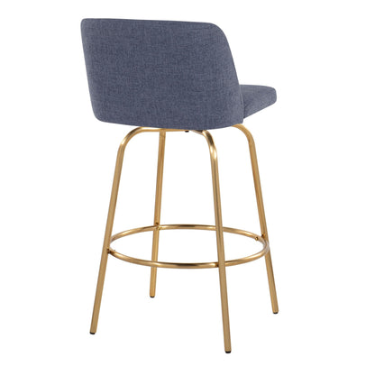 Majestic Office Furniture 26" Fixed-Height Counter Stool - Set of 2