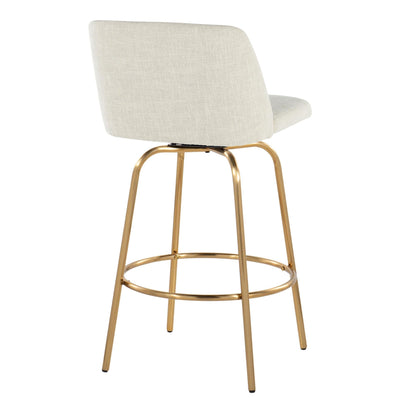 Majestic Office Furniture 26" Fixed-Height Counter Stool - Set of 2