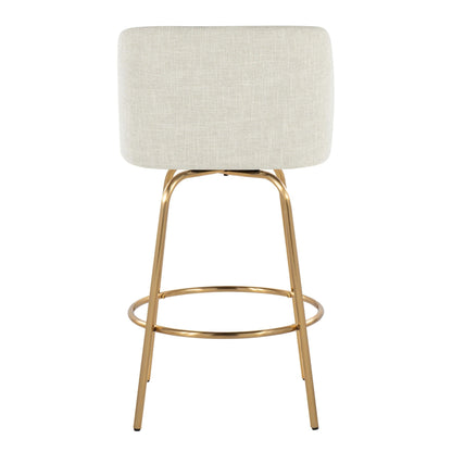 Majestic Office Furniture 26" Fixed-Height Counter Stool - Set of 2